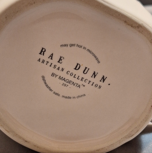 Rae Dunn Ceramic White Mug with Inspirational Text - Picture 3 of 7